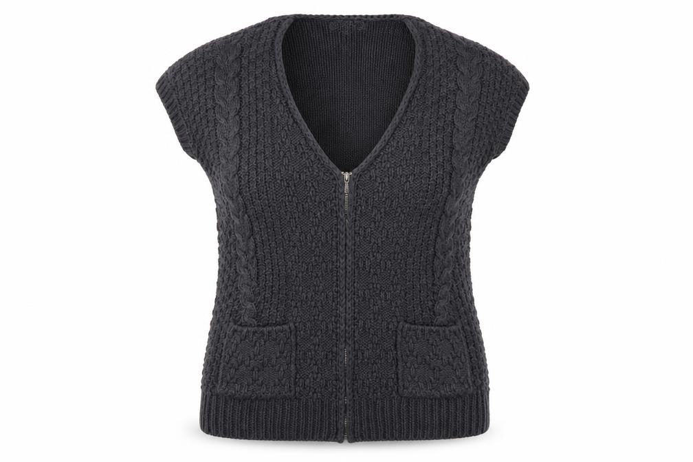 Marks & Spencer Women's Black Zip Cardigan Size 10