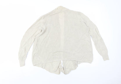 Marks & Spencer Women's Beige Cardigan, Size 14