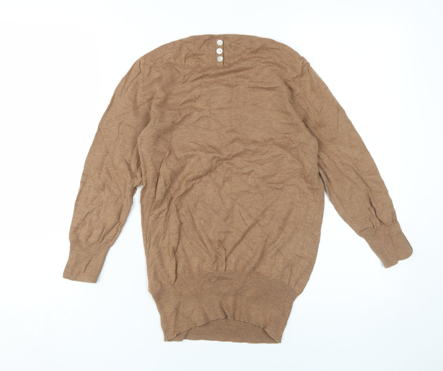 Next Women's Brown Pullover Jumper, Size 8