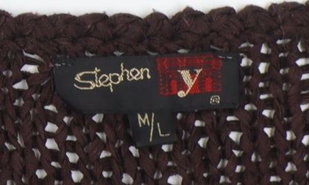 Stephen Y Women's Brown Pullover Jumper M