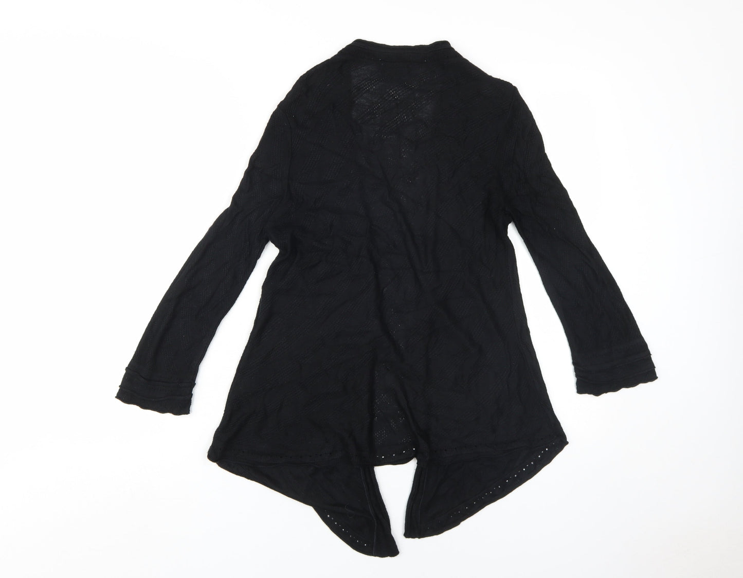 Marks and Spencer Women’s Black Open-Knit Cardigan S