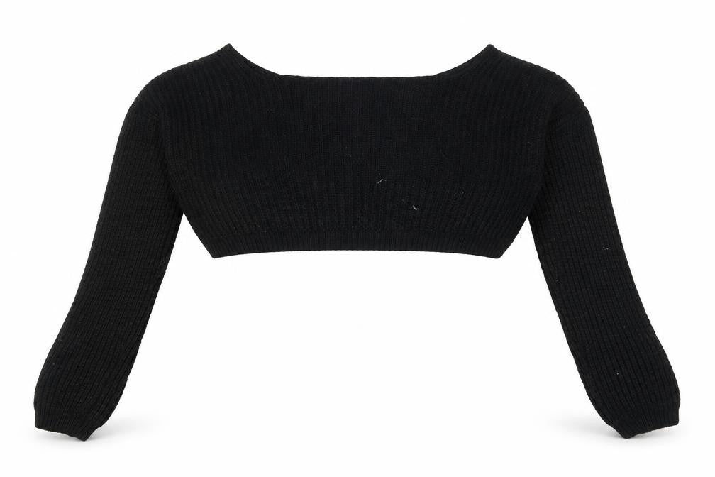 Boohoo Women's Black Knit Pullover Jumper M