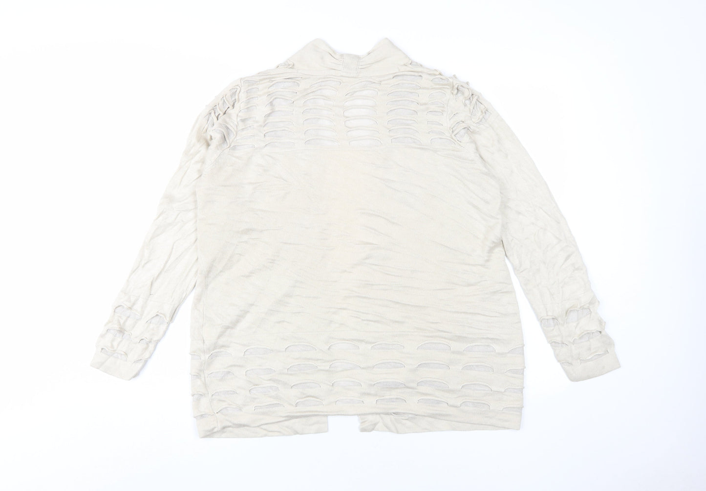 Marks and Spencer Beige Women's Cardigan UK 12