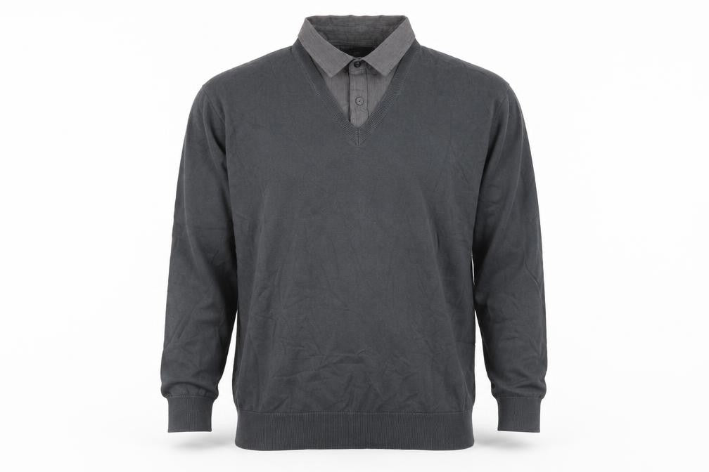 Next Men's XL Black V-Neck Pullover Jumper