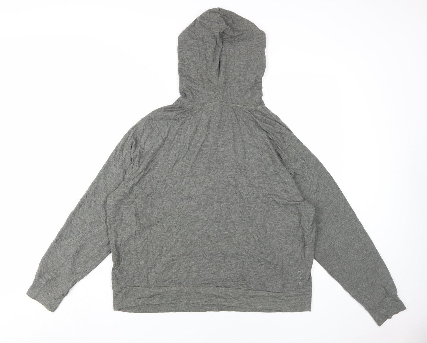 Marks and Spencer Grey Unisex L Pullover Hoodie