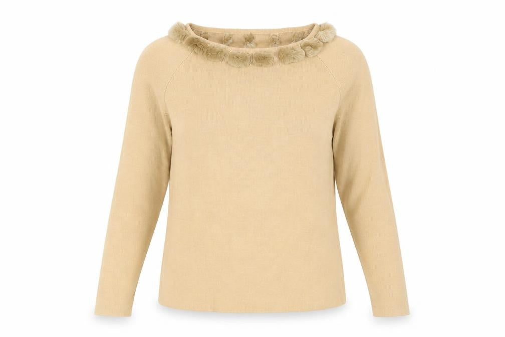 Apart Impressions Beige Women's Blouse Size 12