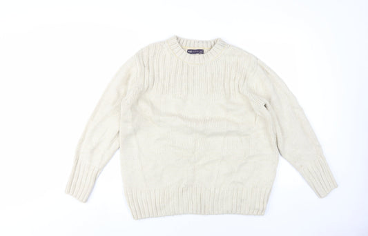 Marks and Spencer Women's Ivory M Pullover Jumper