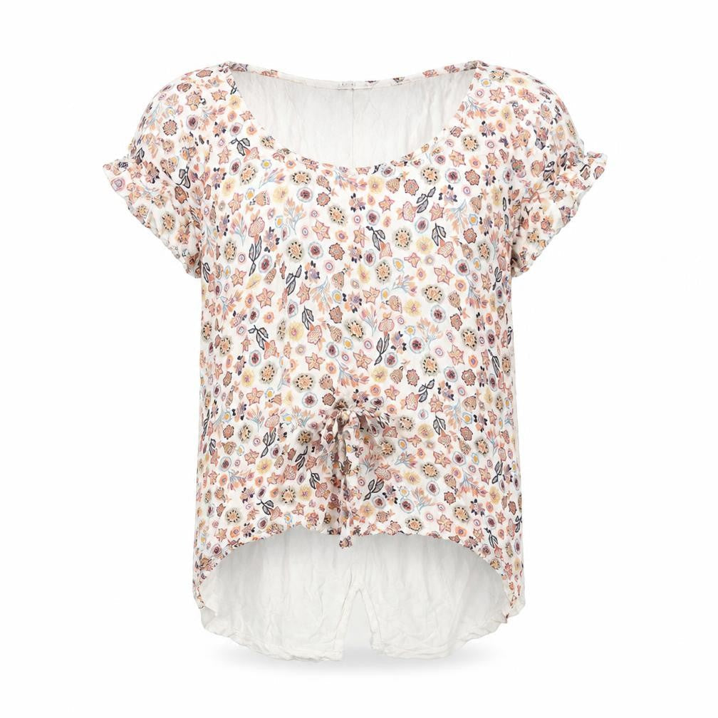 edc Women's Multicoloured Floral Blouse - S