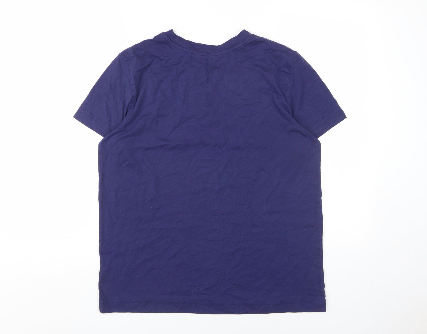 Next Women's Purple T-Shirt, Size 12, Crew Neck