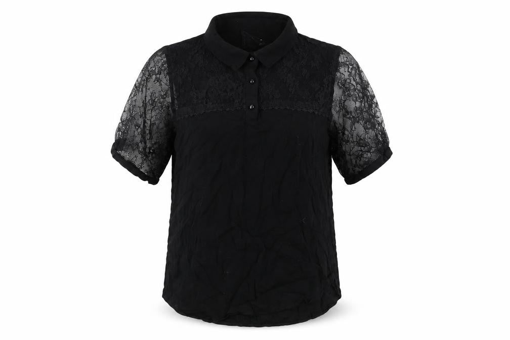 School Rag Women's Black Lace Blouse Size 2