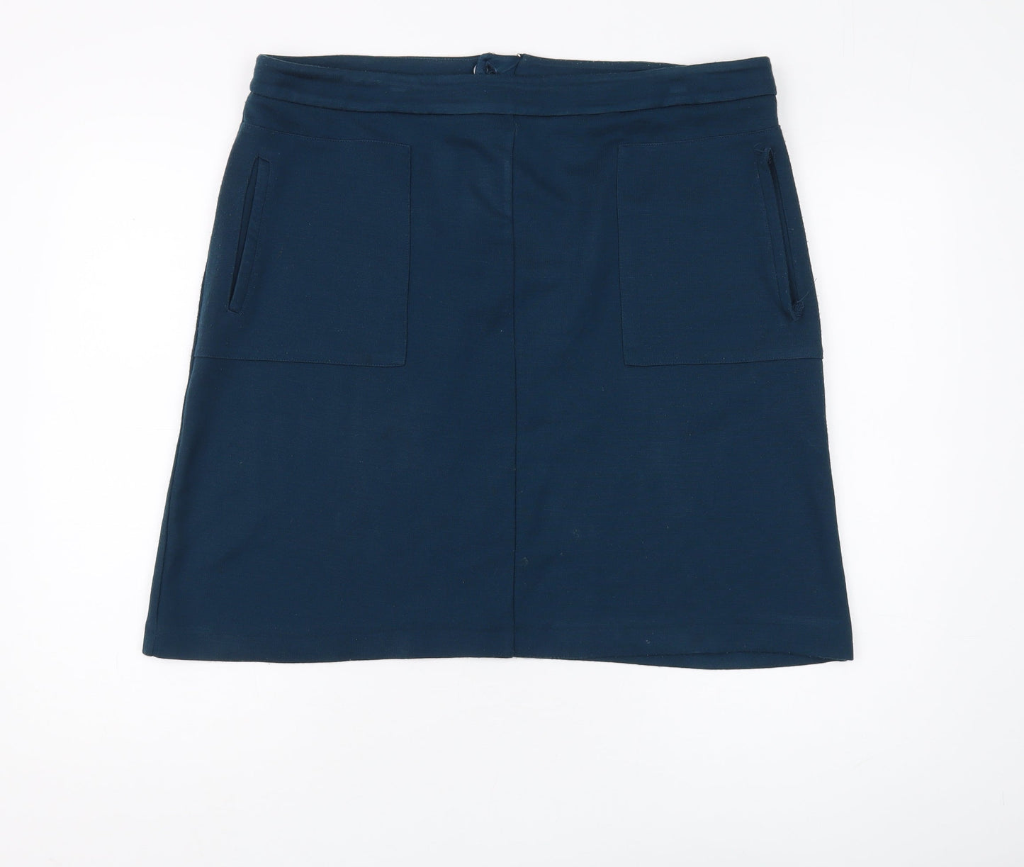 Roman Women's Blue Pencil Skirt, Size 18