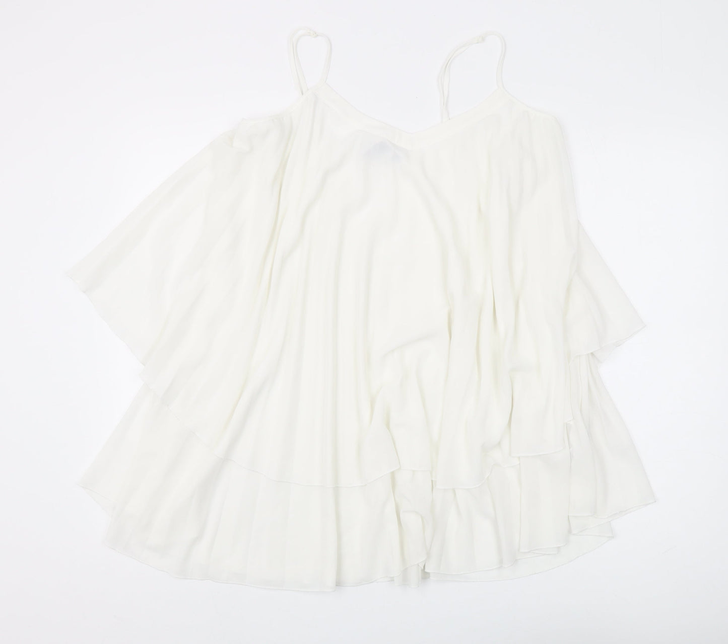 Zara Women's White Camisole Blouse Size 14