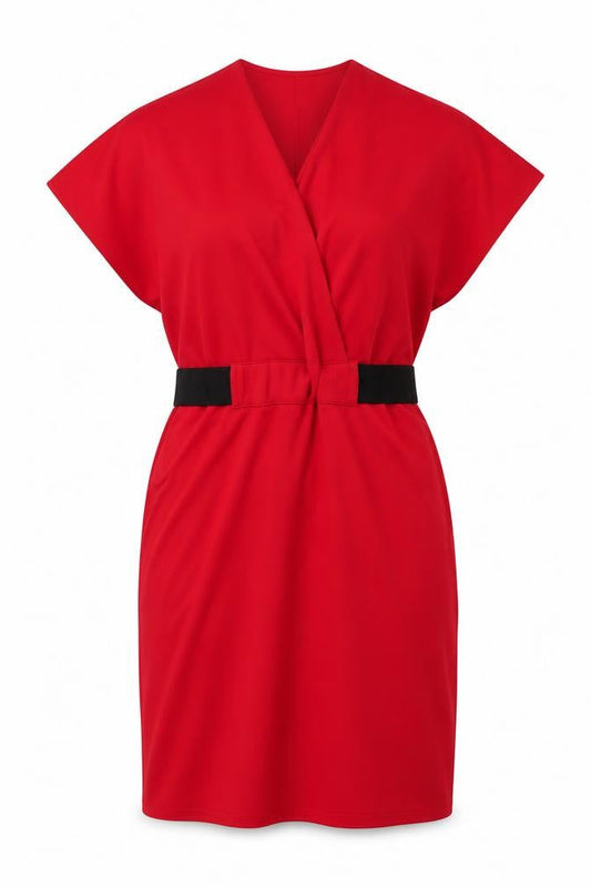 Next Women's Red Size 12 Sheath Dress