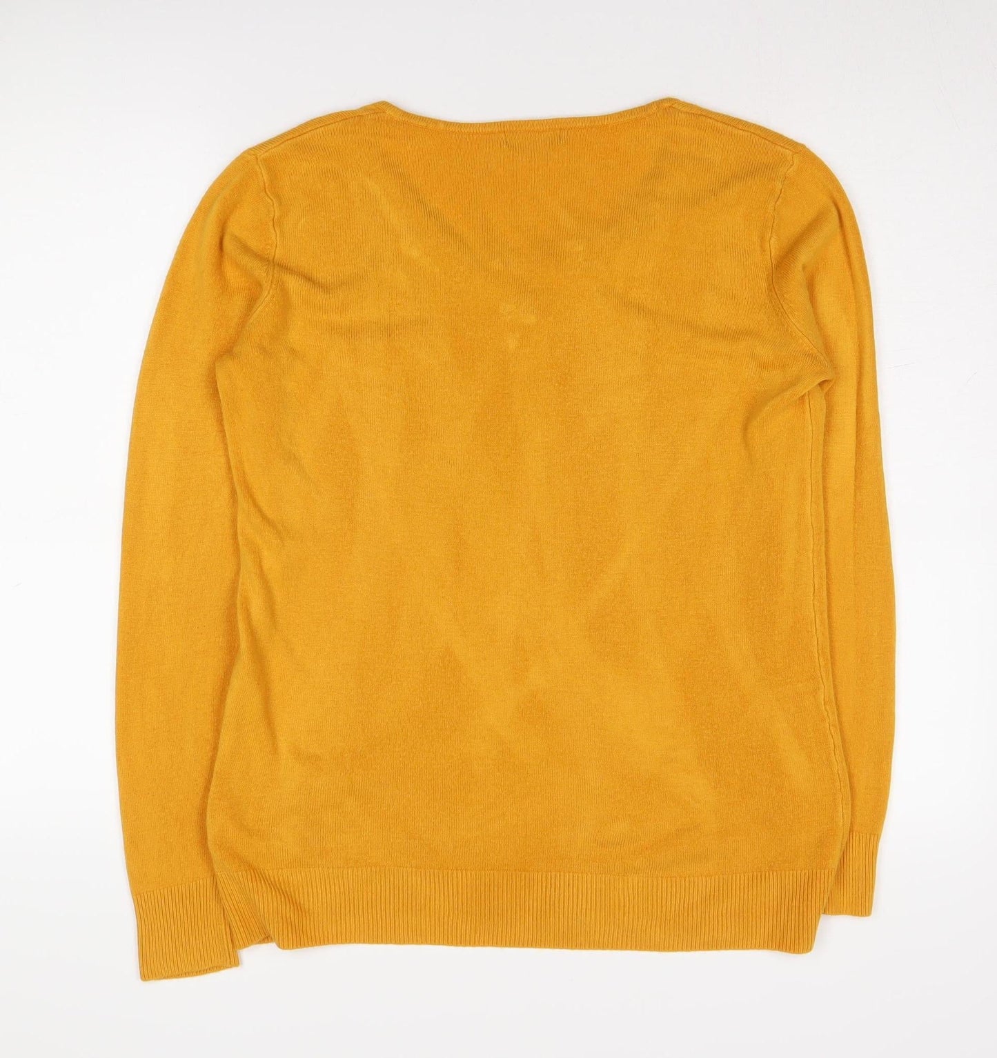 Papaya Women's Orange Pullover Jumper Size M