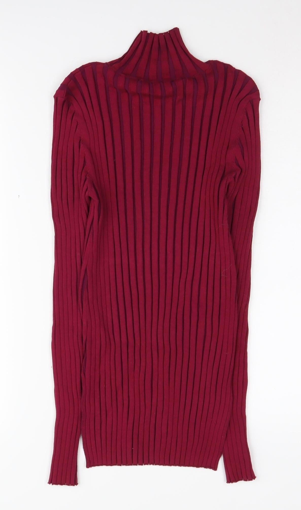 French Connection Women's Red Pullover Jumper M