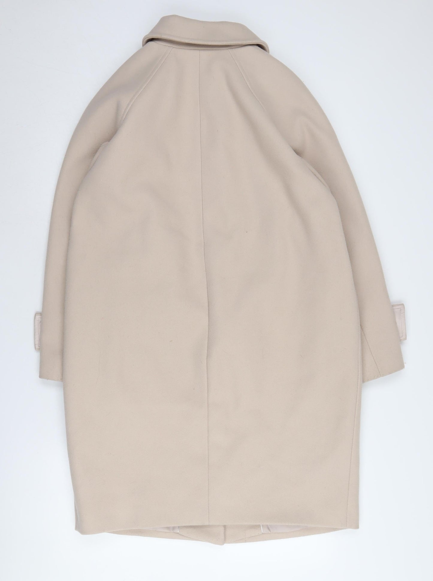 Marks and Spencer Beige Women's Overcoat - Size S