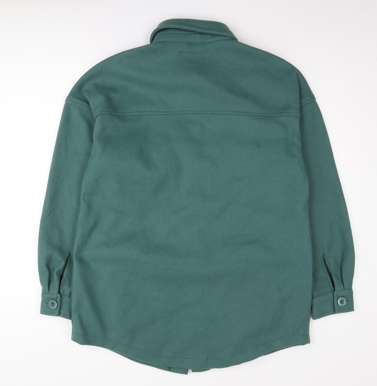 Brave Soul Women's Green Mid-Length Jacket