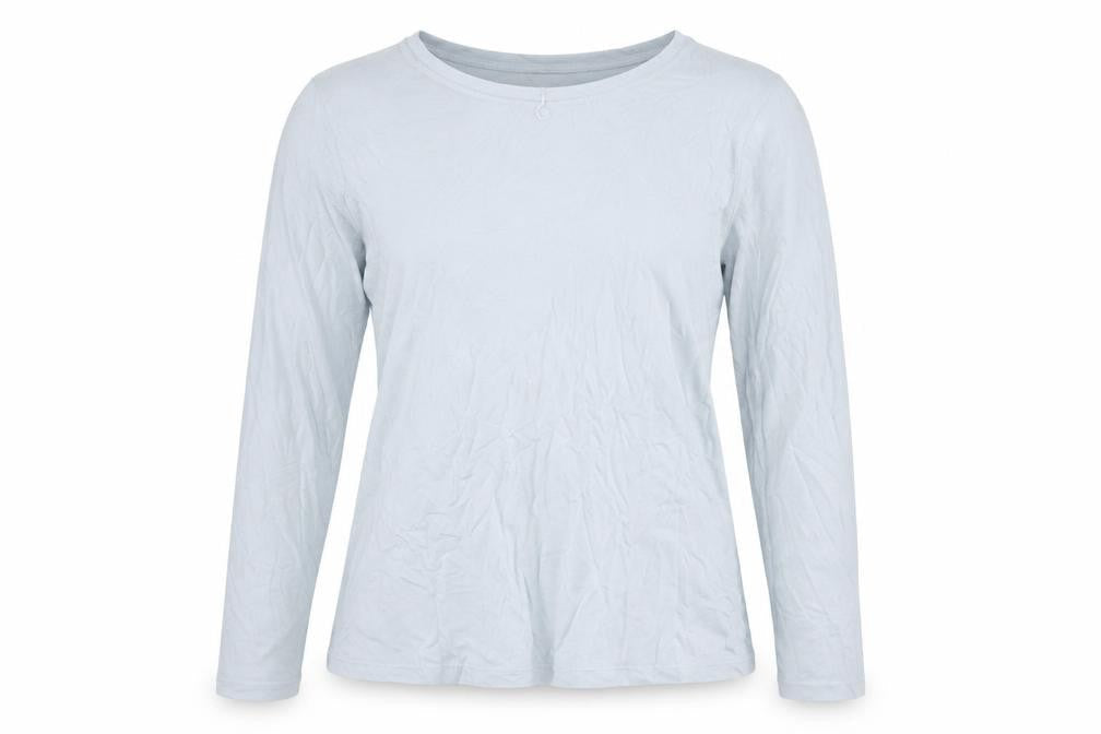 Jigsaw Women's Blue Long Sleeve Jersey Top L