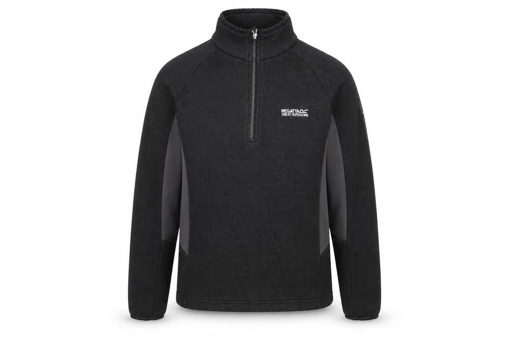 Regatta Men's Black 1/2 Zip Sweatshirt M