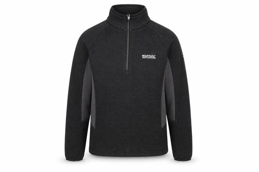Regatta Men's Black 1/2 Zip Sweatshirt M