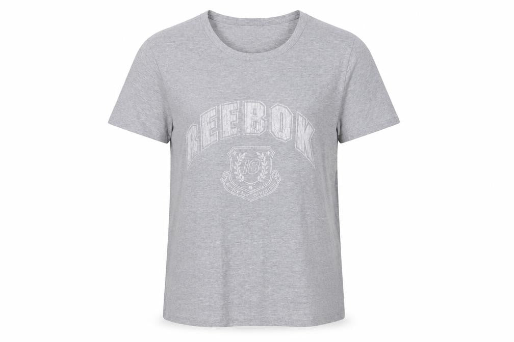 Reebok Women's Grey Size 12 T-Shirt