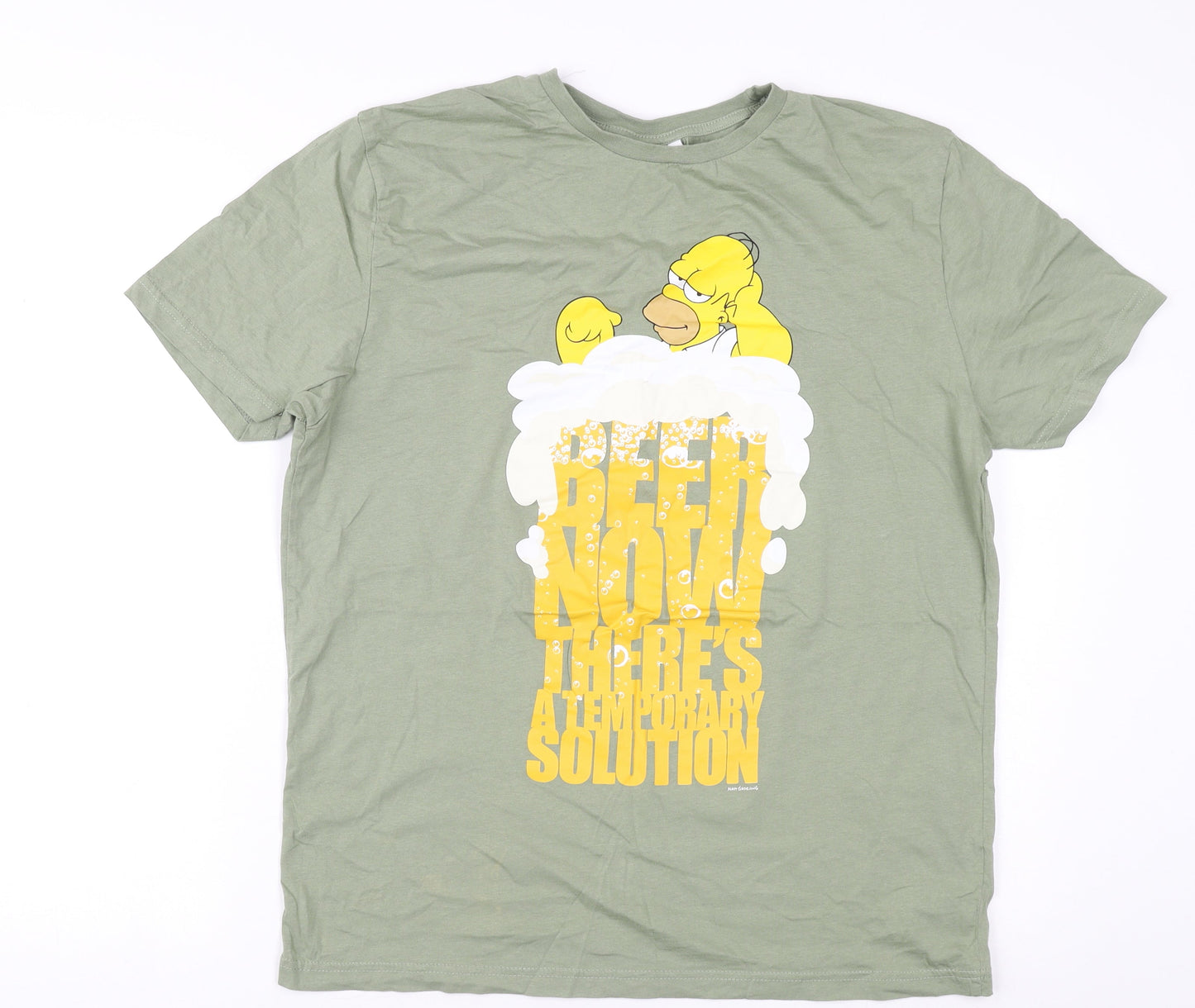 The Simpsons Clothing Bundle - 5 Pack Preloved Mens T-Shirts