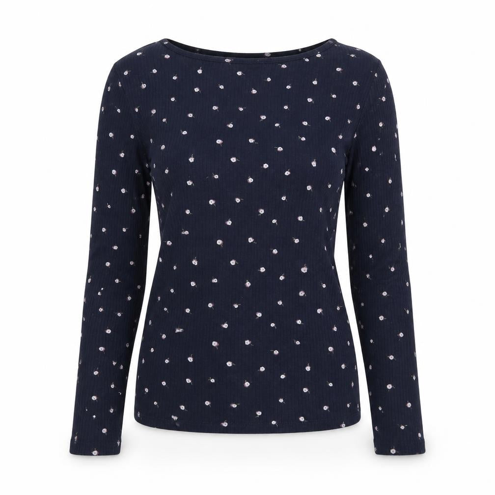 Marks & Spencer Women's Blue Floral Blouse Size 10
