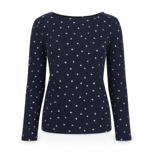 Marks and Spencer Women's Blue Floral Blouse Size 10