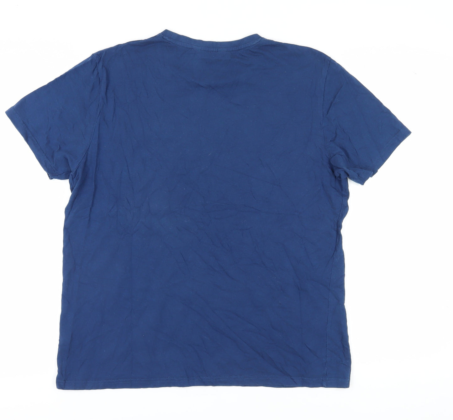 Ben Sherman Men's Blue T-shirt, size Large.