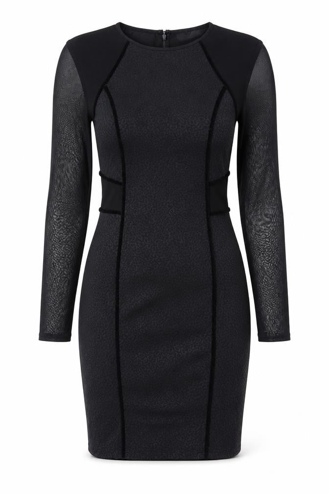 Marks & Spencer Women’s Black Animal Print Bodycon Dress
