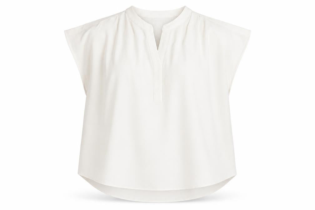 Soon Women's Ivory Blouse Size 18 Basic Lightweight
