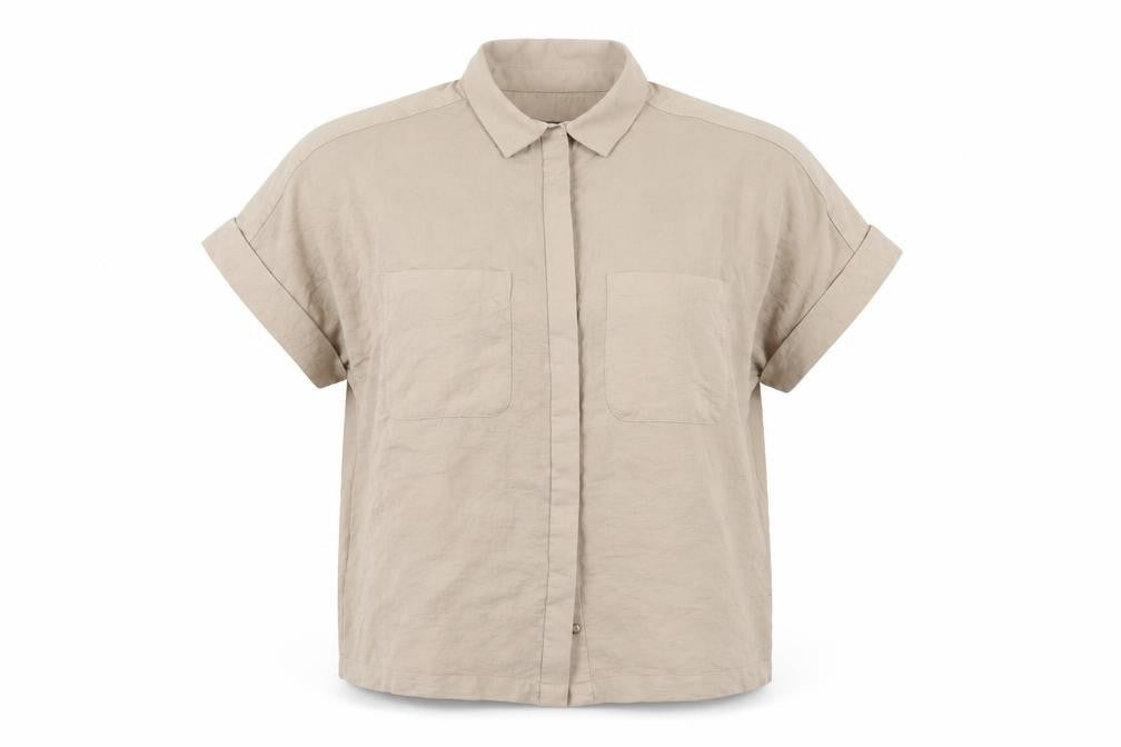 Marks & Spencer Beige Blouse, Size 12, Women's