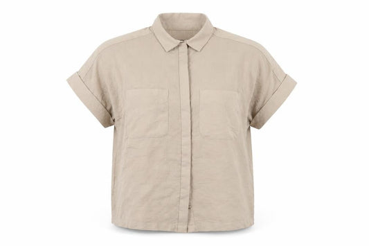 Marks & Spencer Beige Blouse, Size 12, Women's