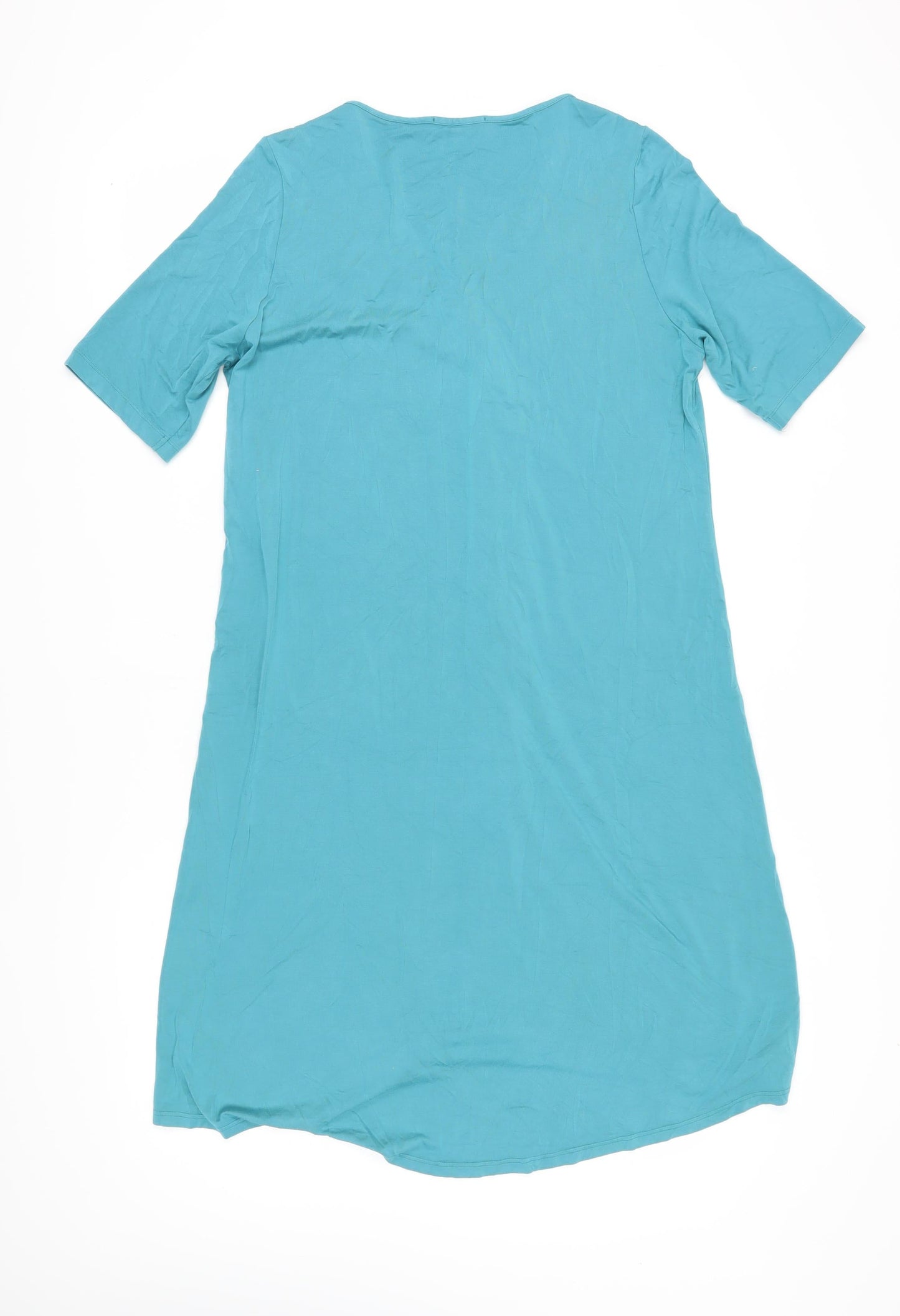 David Nieper Women's Green Dress, Size 18, V-Neck