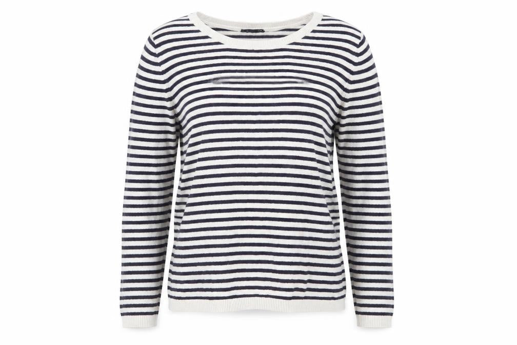 H&M Women Multicoloured Striped S Pullover Jumper