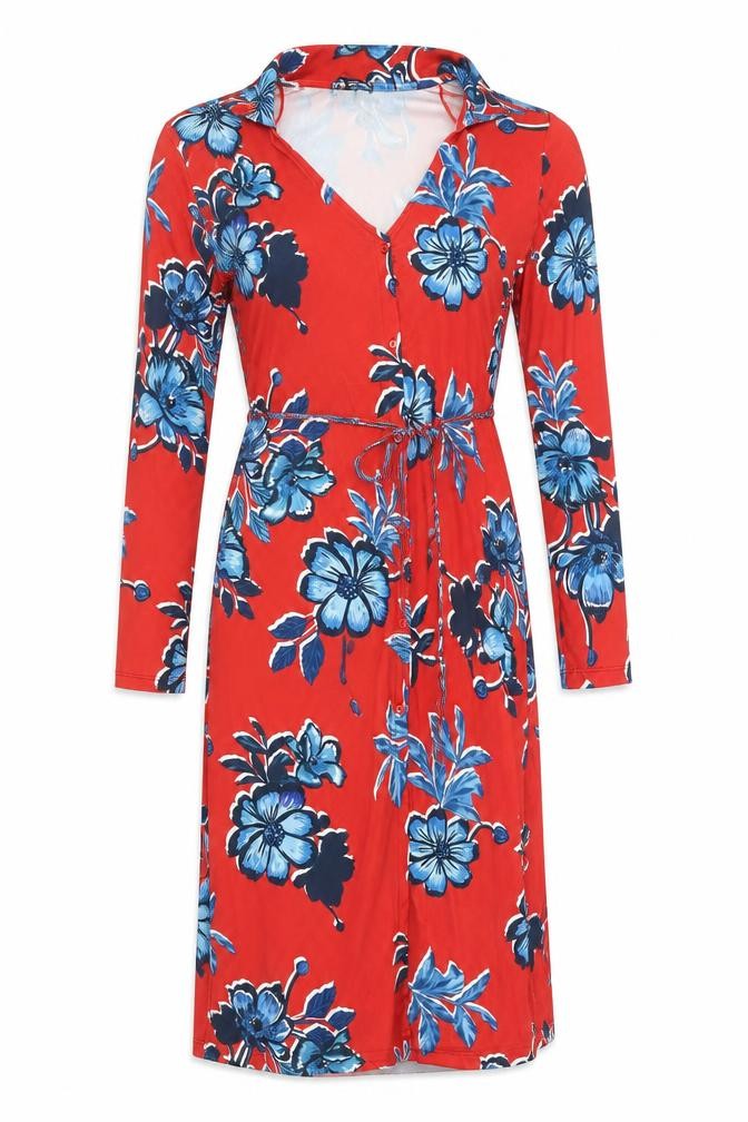 Zara Women's Multicoloured S Floral Wrap Dress