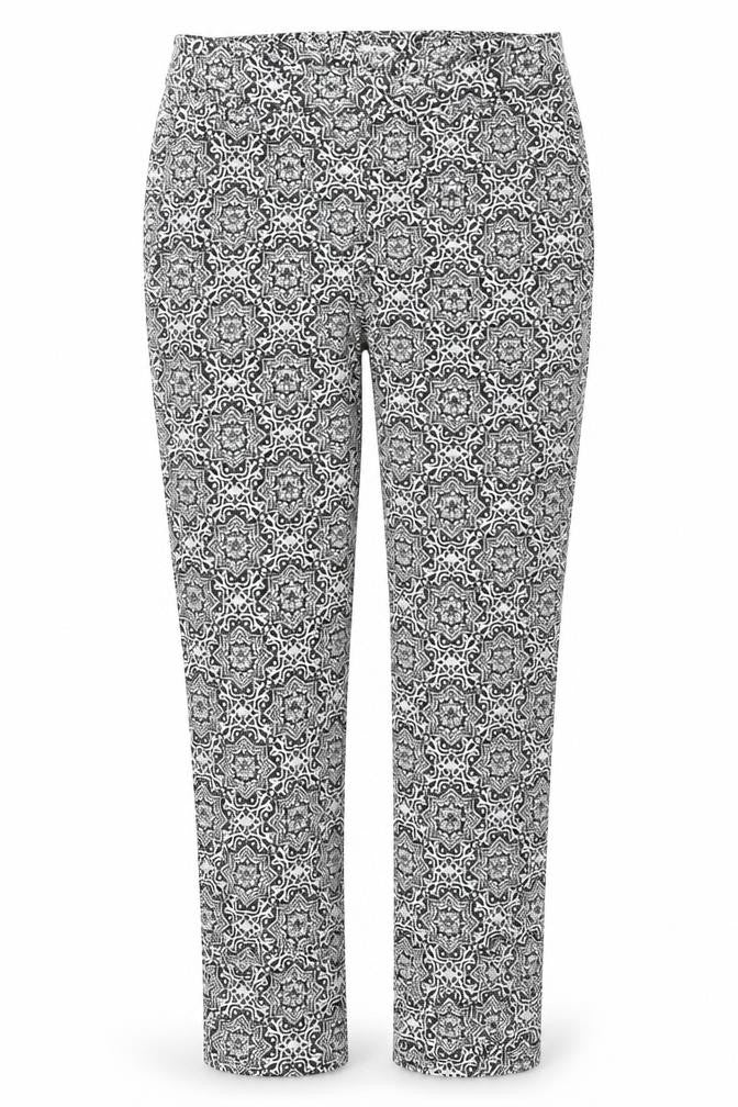 Monsoon Women's Black Geometric Jegging Size 8