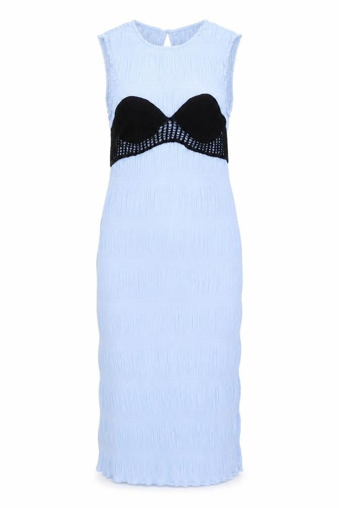 ZARA Women's Blue Shift Sleeveless Dress Size S