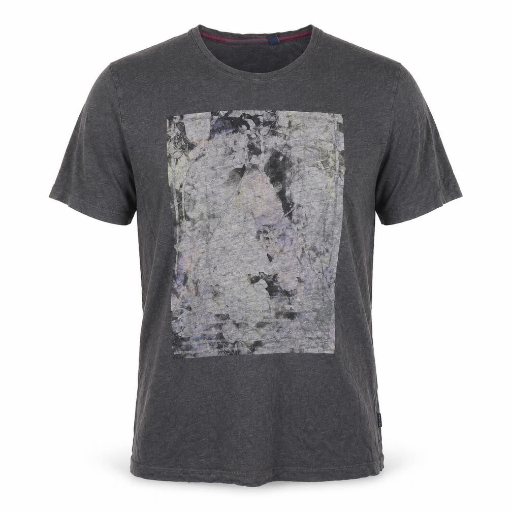 Ted Baker Men's Grey Graphic T-Shirt L
