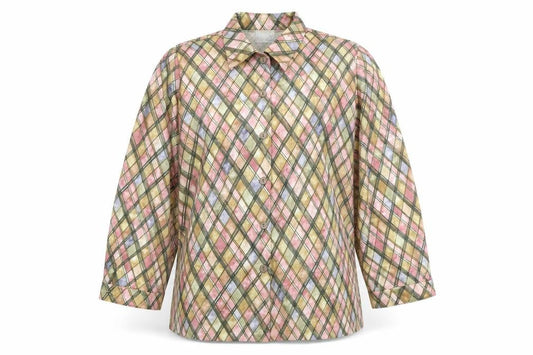 Karelia Women's Multicoloured Button-Up Shirt, Size 14