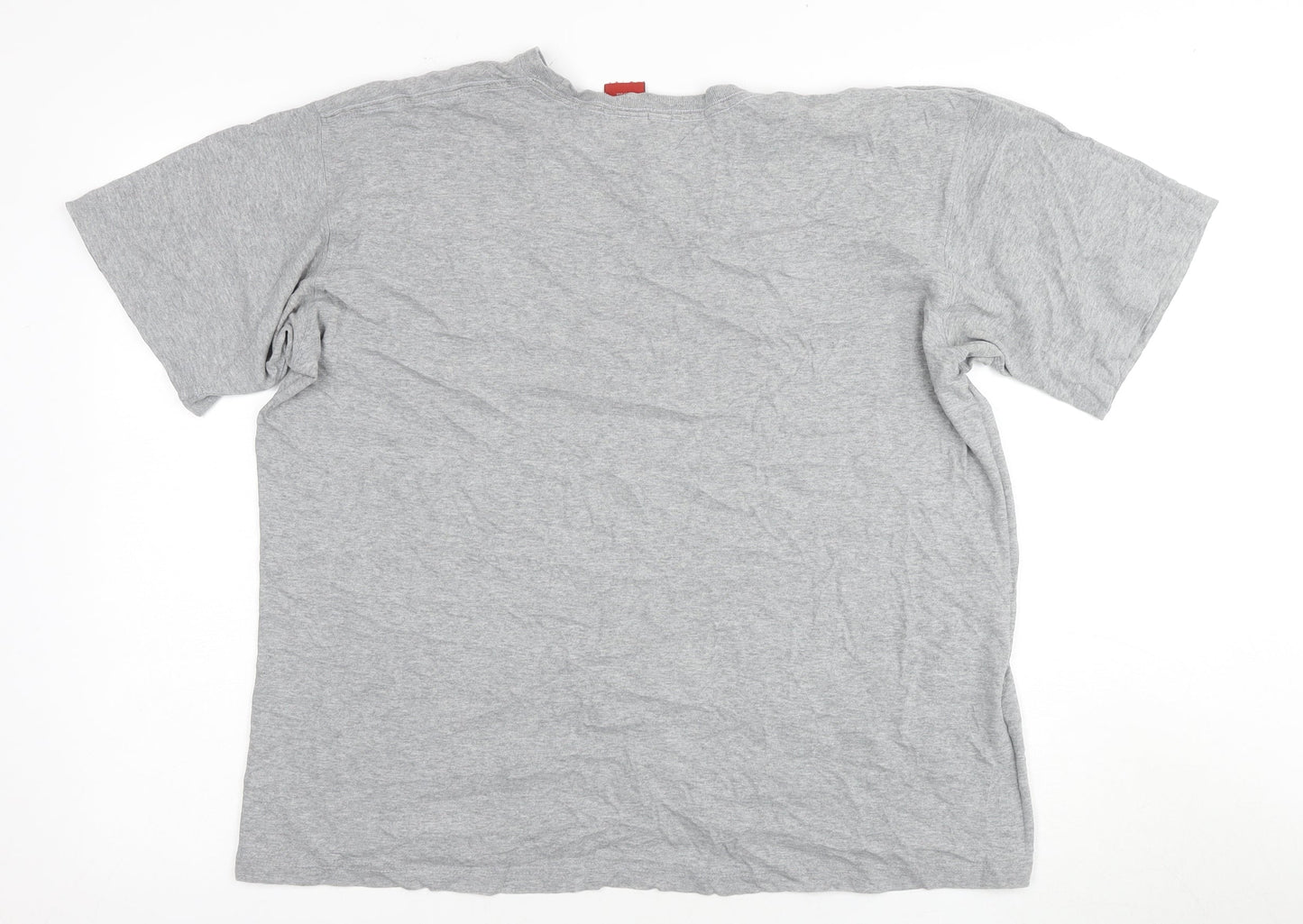 Guess Men’s Grey Medium Crew Neck T-Shirt