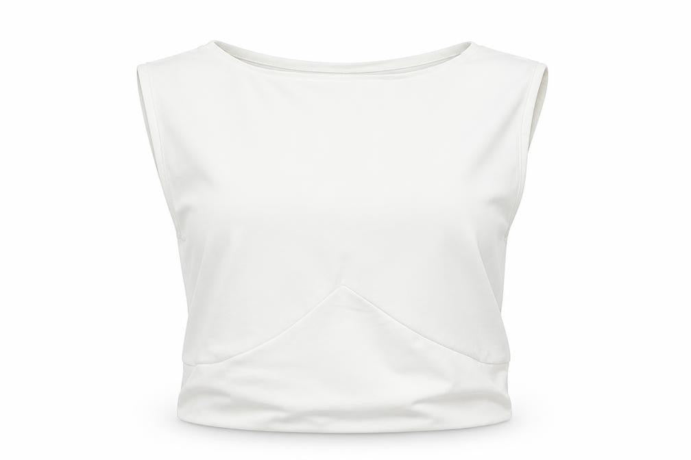PRETTYLITTLETHING Women's White Sleeveless Blouse Size 18