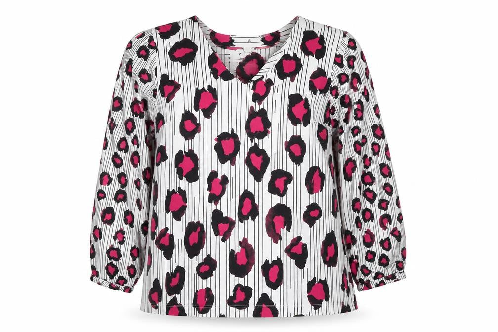 Next Women's Multicoloured Animal Print Blouse Size 14