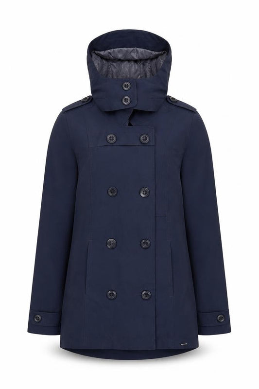 Tribord Men's Blue XS Rain Coat, Waterproof Hooded Outdoor