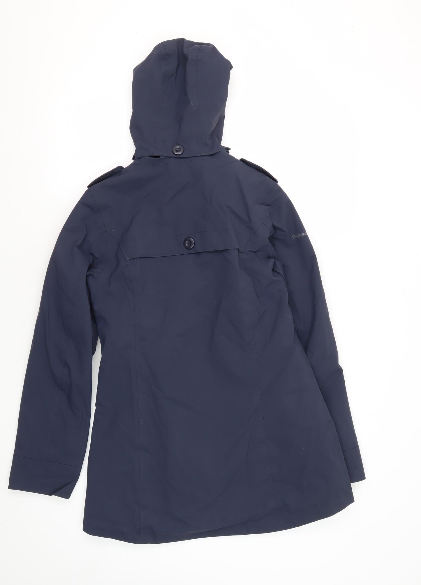 Tribord Men's Blue XS Rain Coat, Waterproof Hooded Outdoor