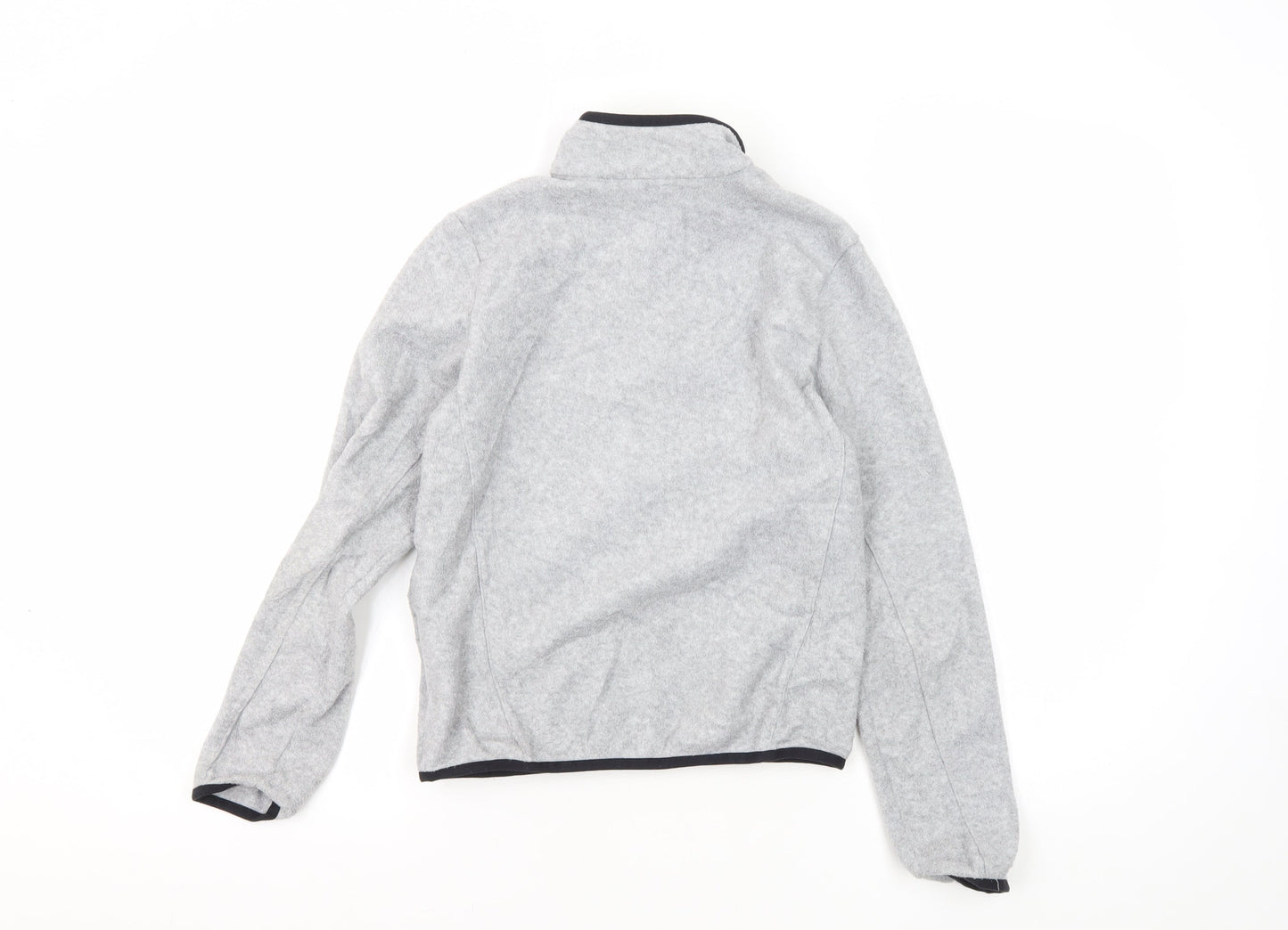 Quechua Boys Grey Fleece Basic Jacket 11-12 Years