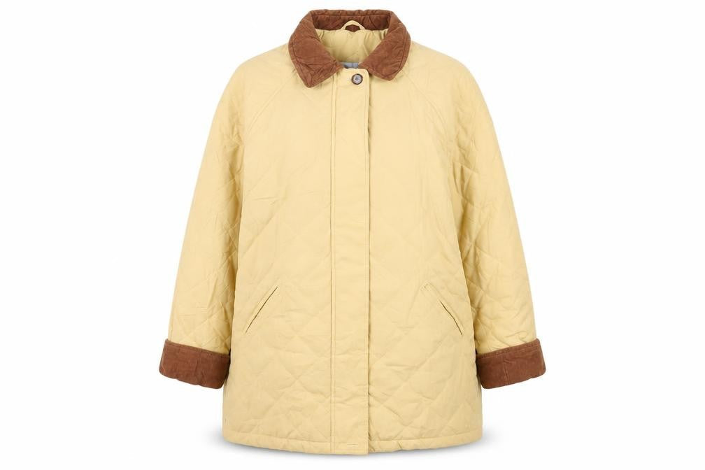 Rossetti Women's Beige Quilted Coat Size 14