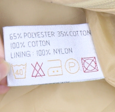 Rossetti Women's Beige Quilted Coat Size 14