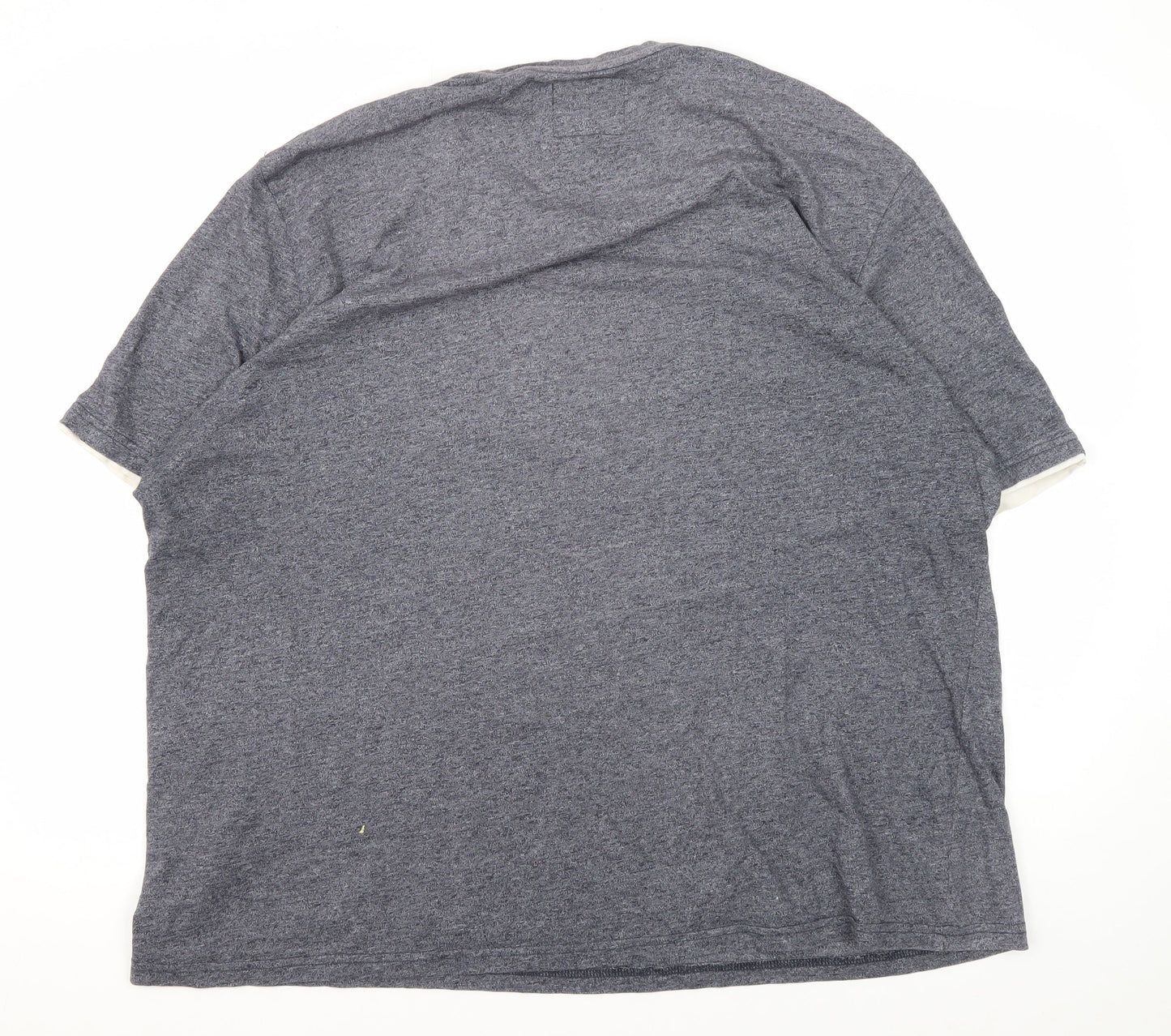 C&A Men's Grey Outdoor Graphic Regular Fit T-Shirt 2XL