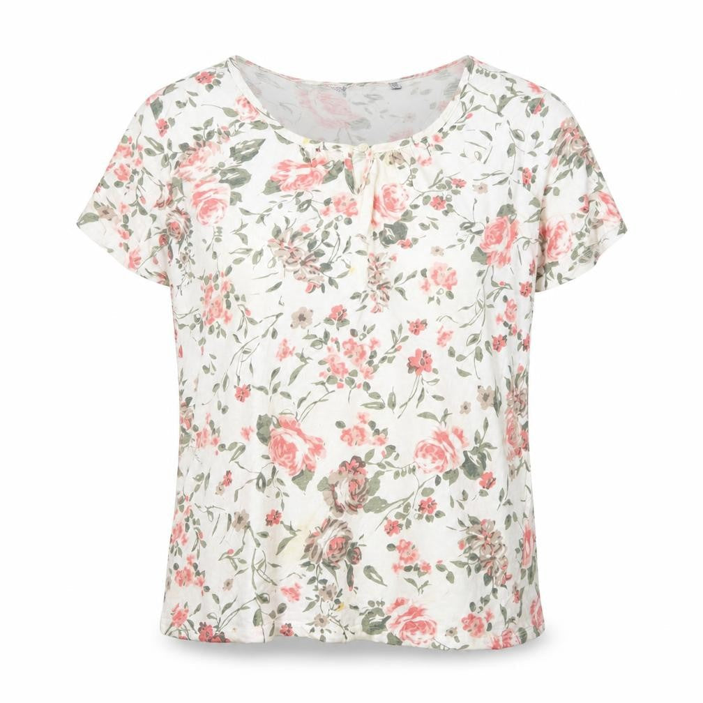 Isle Women's Multicoloured Floral T-Shirt L